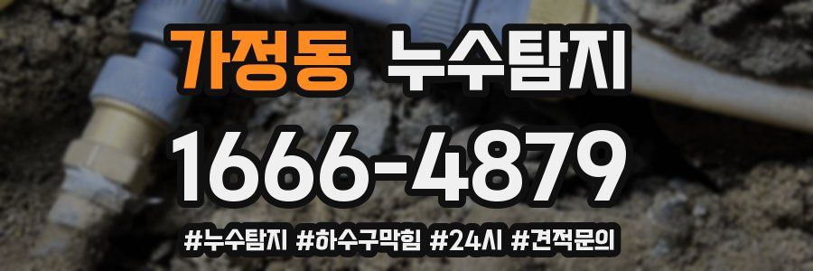 누수닥터 누수탐지