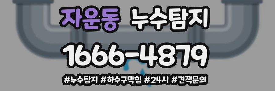 누수닥터 누수탐지