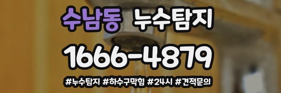 누수닥터 누수탐지