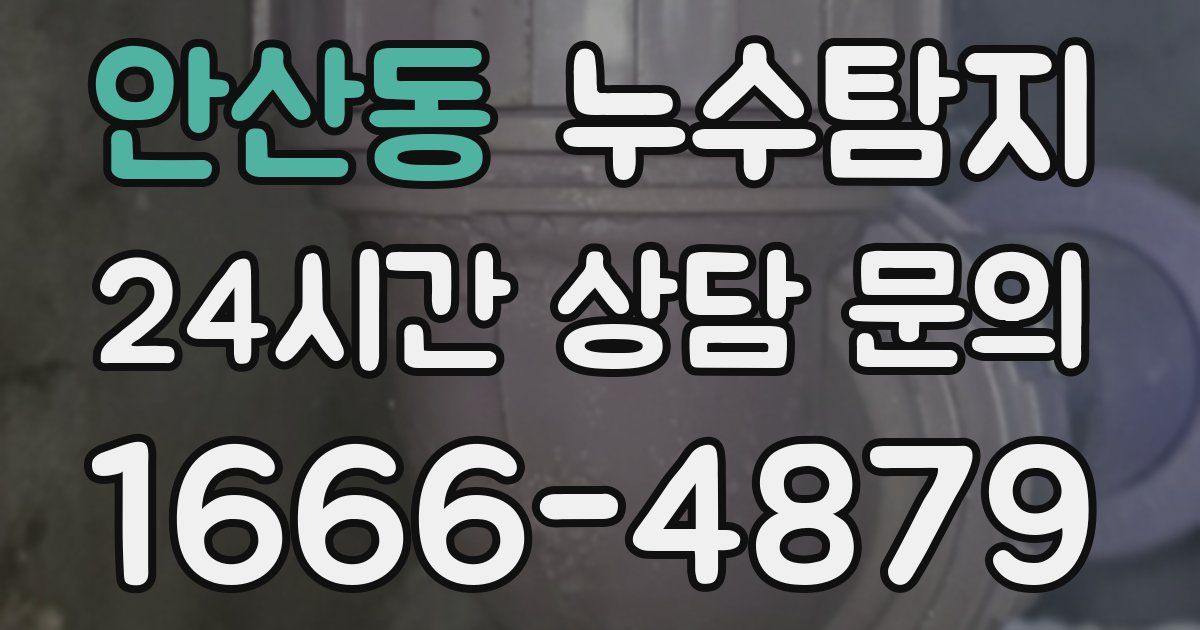 하수구막힘