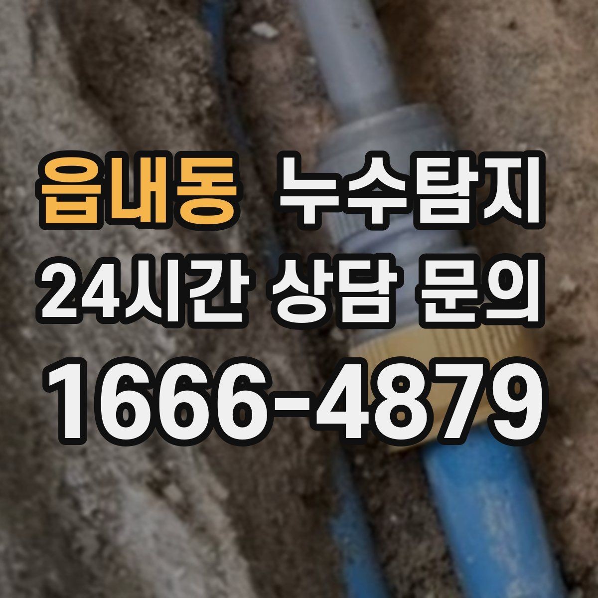 읍내동 누수탐지 보일러실 온수관 점검