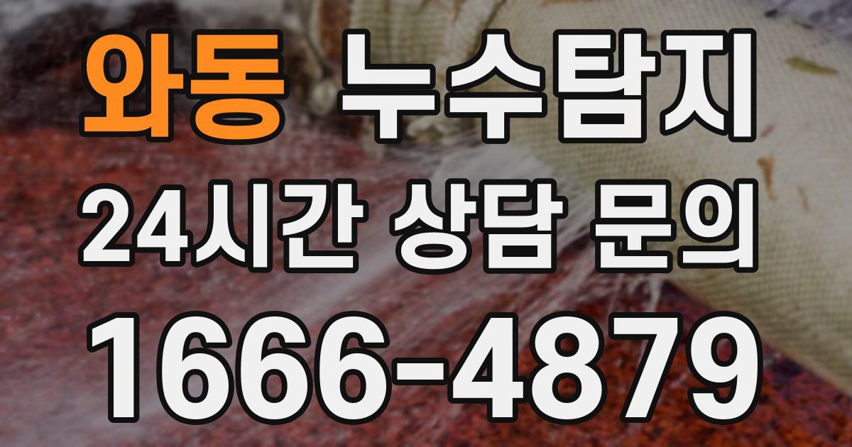 하수구막힘
