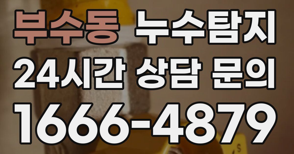 하수구막힘