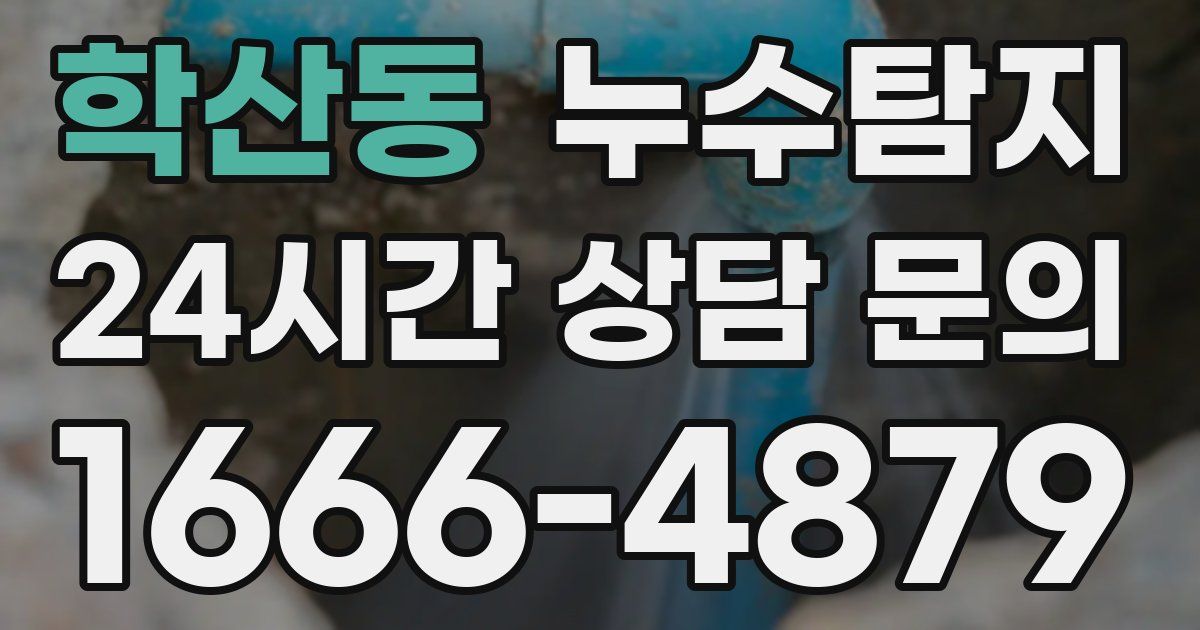 하수구막힘