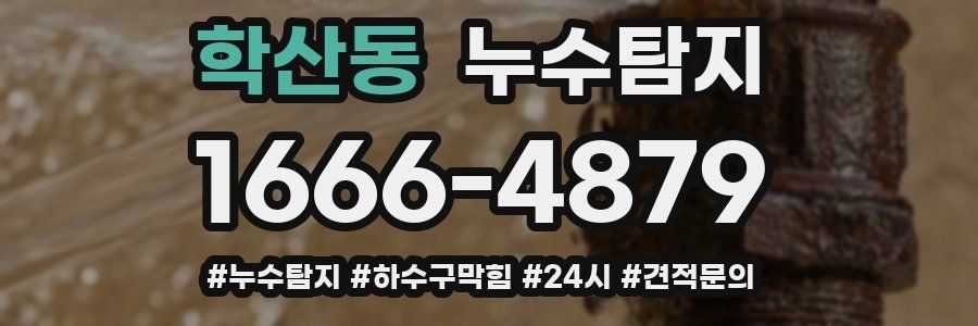 누수닥터 누수탐지