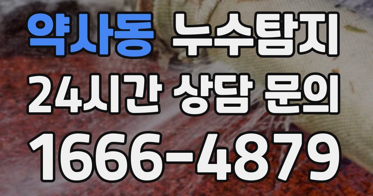 하수구막힘