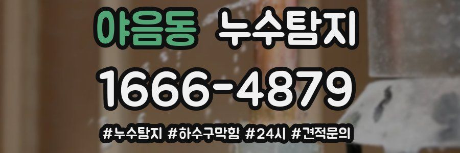 누수닥터 누수탐지