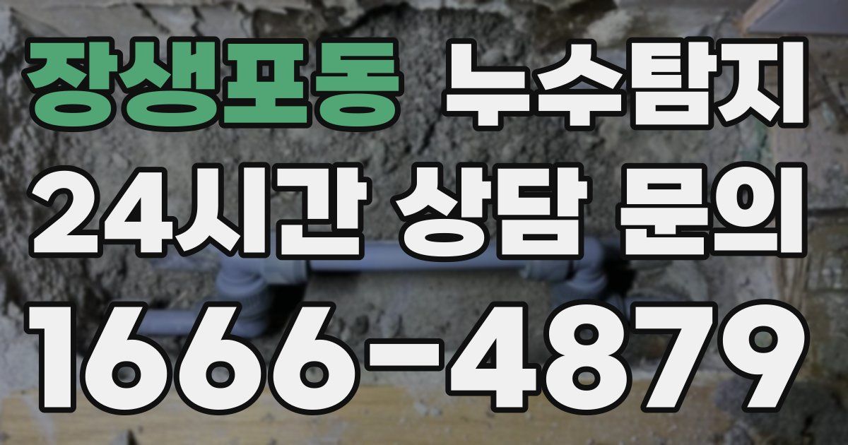 하수구막힘