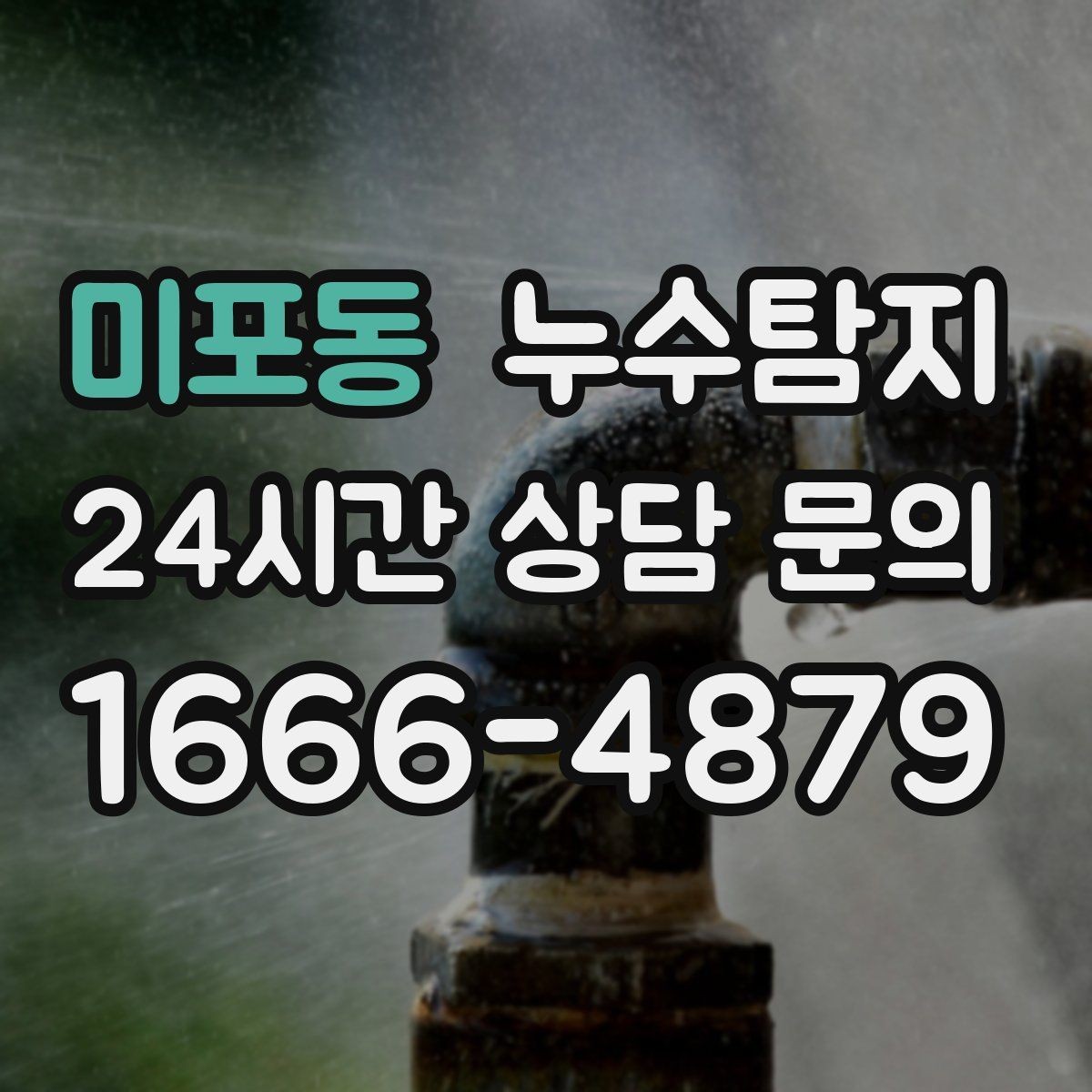 미포동 누수탐지 학교 시설 점검 사례 공유