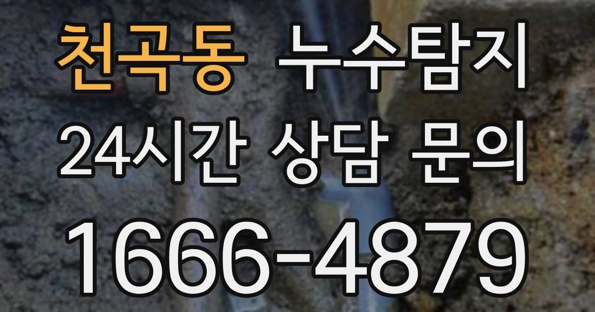 하수구막힘