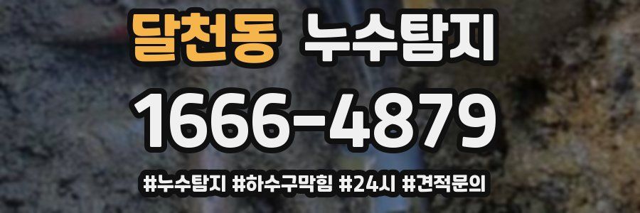 누수닥터 누수탐지