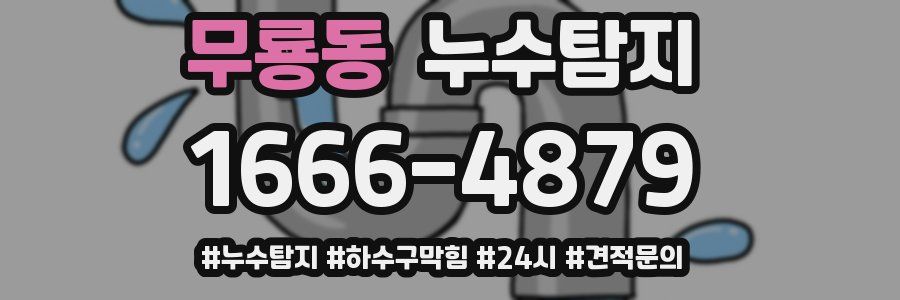 누수닥터 누수탐지