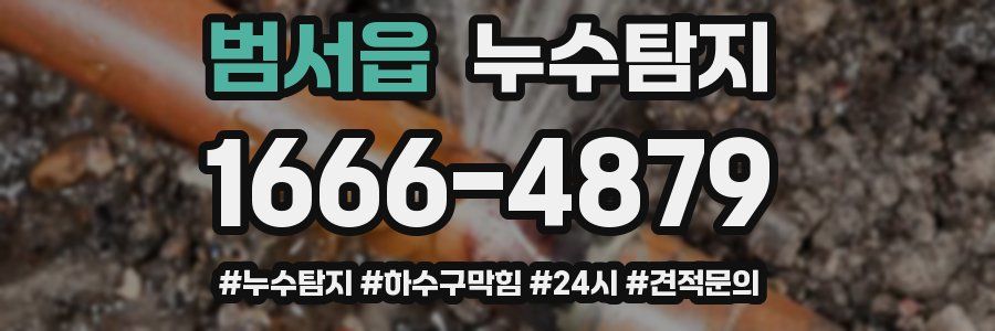 누수닥터 누수탐지