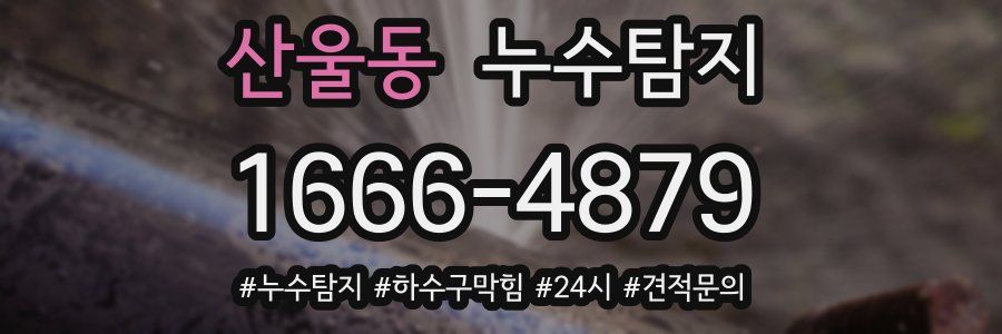 누수닥터 누수탐지