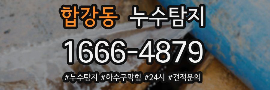 누수닥터 누수탐지