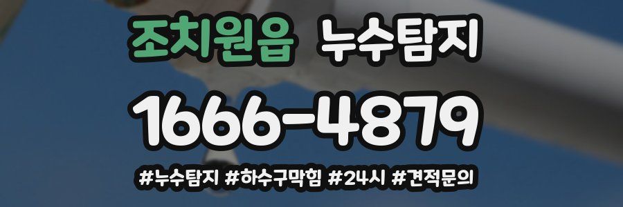 누수닥터 누수탐지