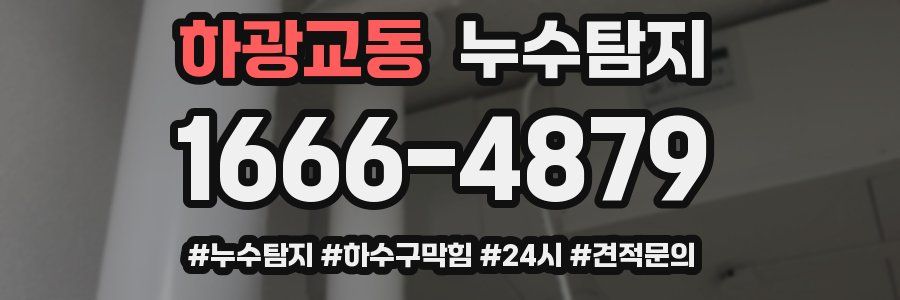 누수닥터 누수탐지