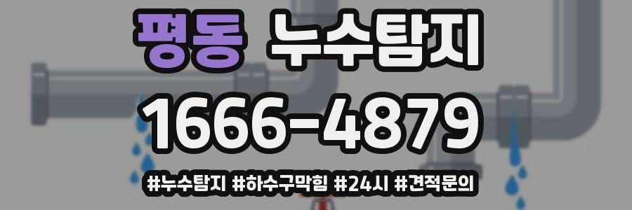 누수닥터 누수탐지