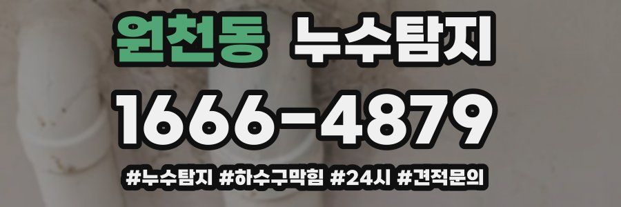 누수닥터 누수탐지