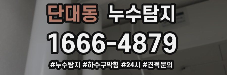 누수닥터 누수탐지