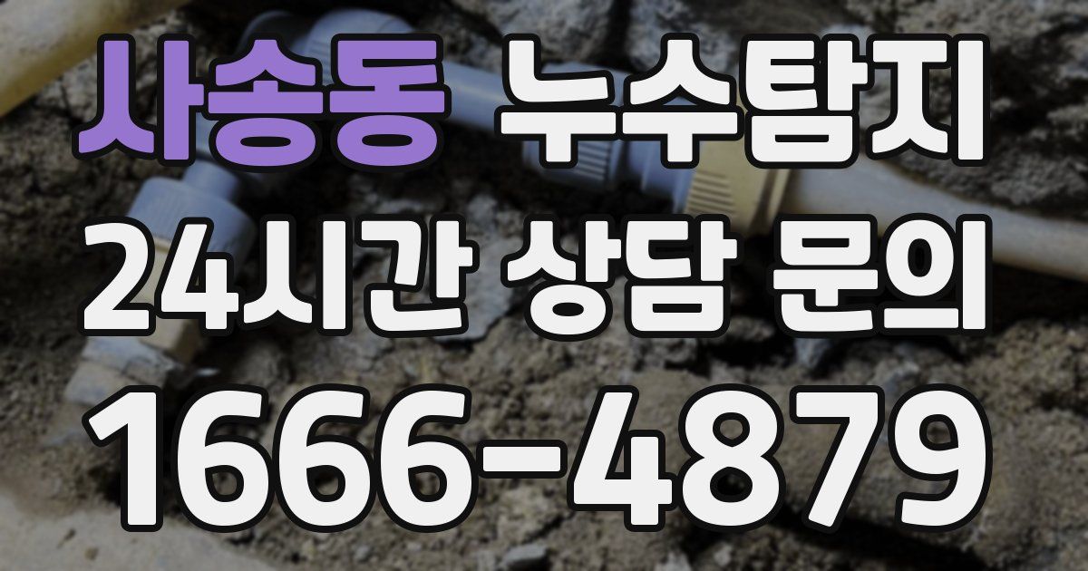 하수구막힘