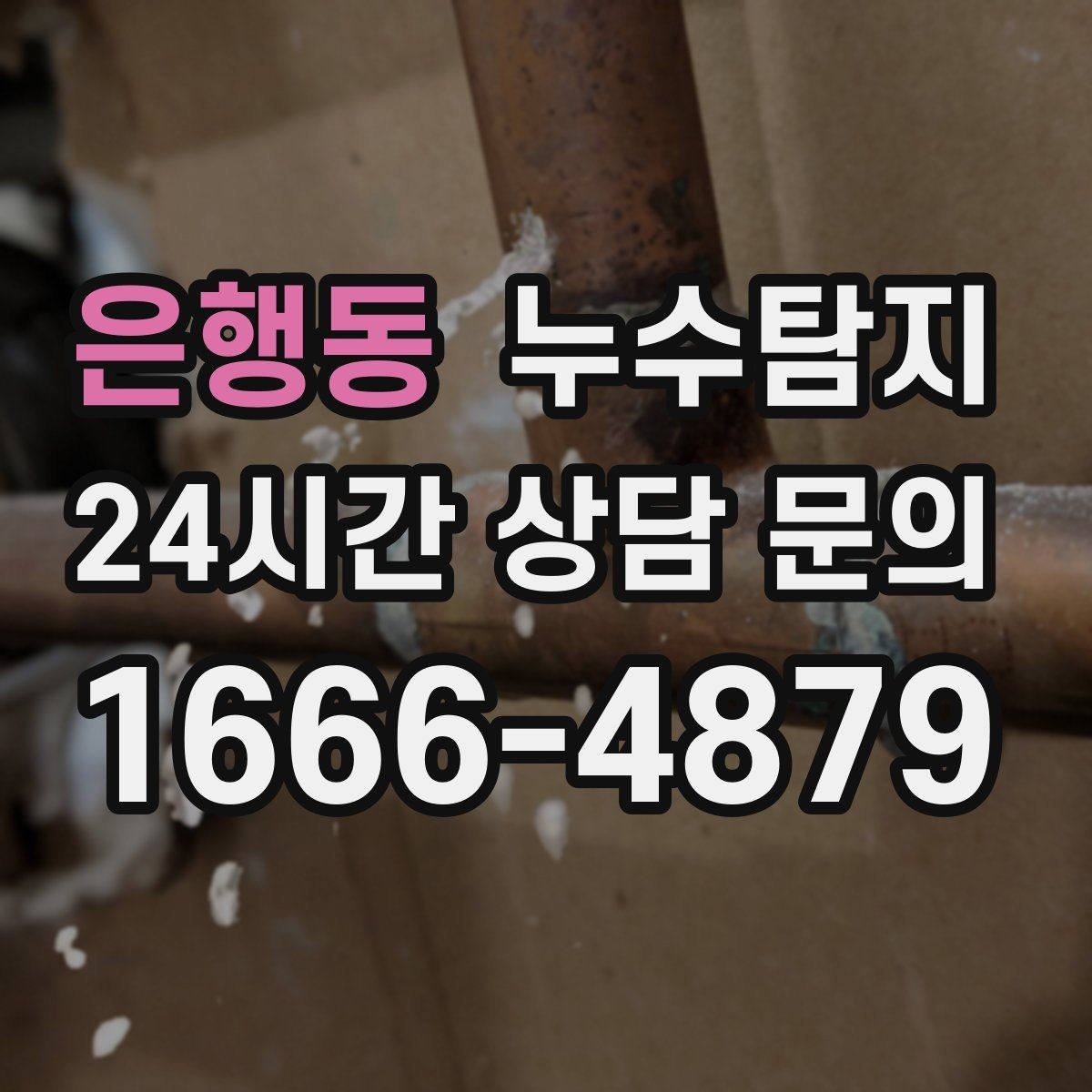 은행동 누수탐지 아이 방 벽체 얼룩 해결
