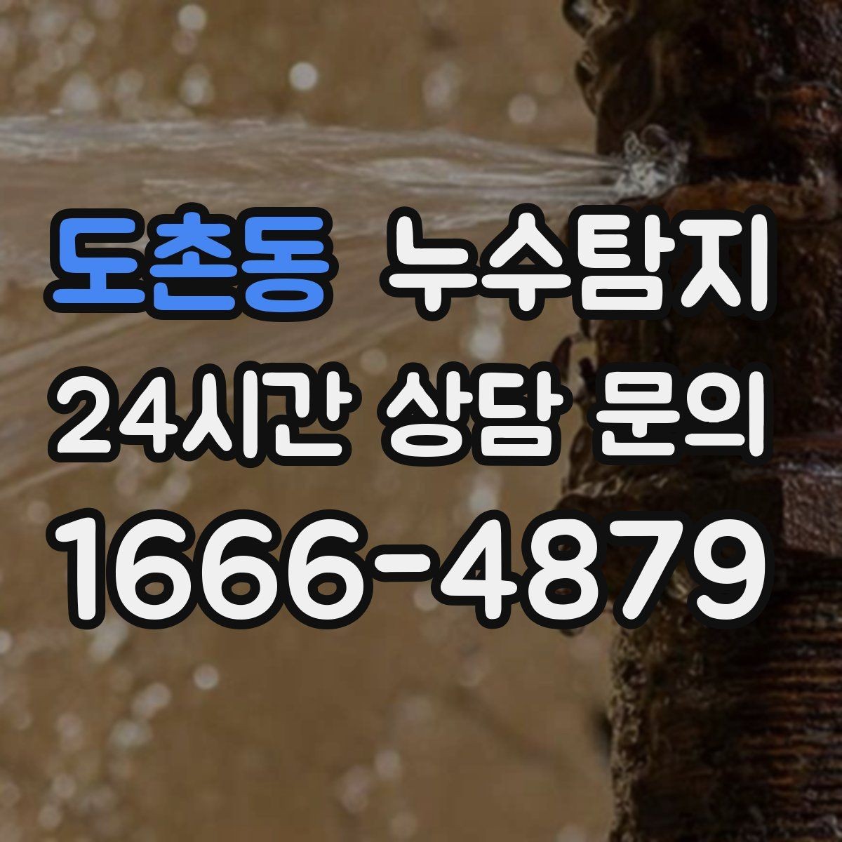 도촌동 누수탐지 이사 전 하자 사전 점검
