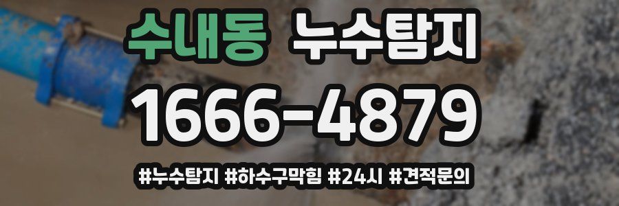 누수닥터 누수탐지