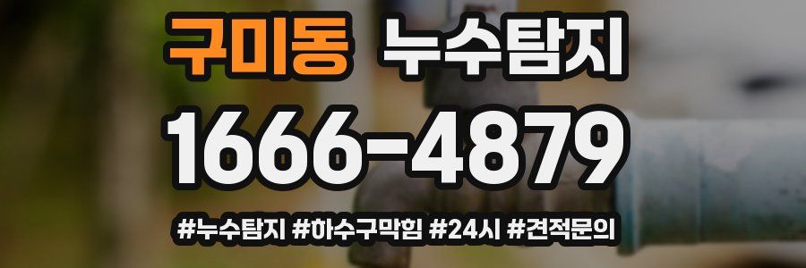 누수닥터 누수탐지