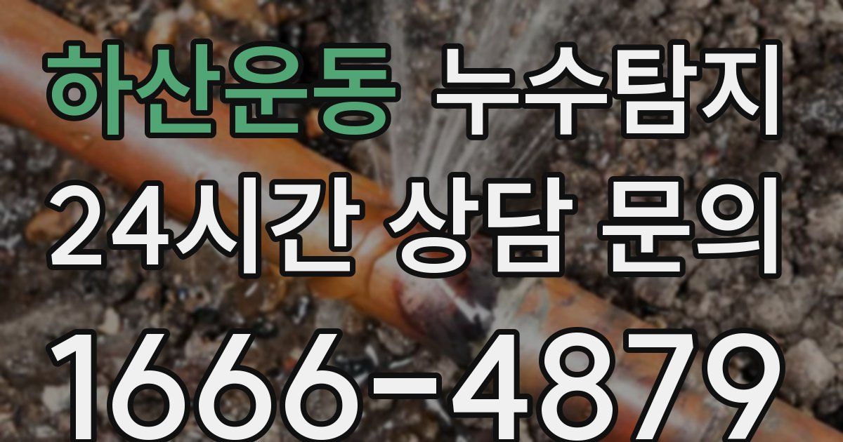 하수구막힘