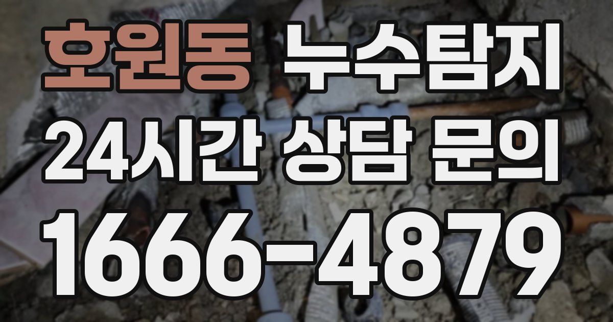 하수구막힘
