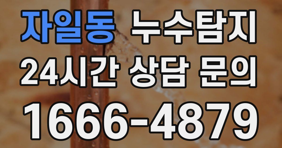 하수구막힘