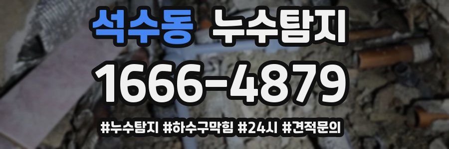 누수닥터 누수탐지