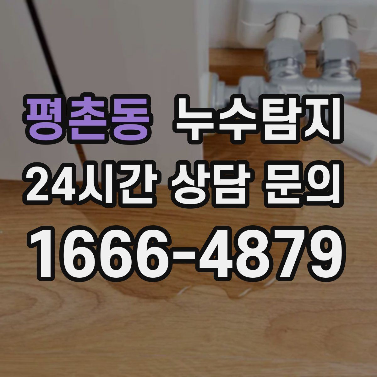 평촌동 누수탐지 배수구 역류와 악취 해결 노하우