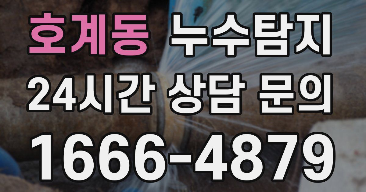 하수구막힘