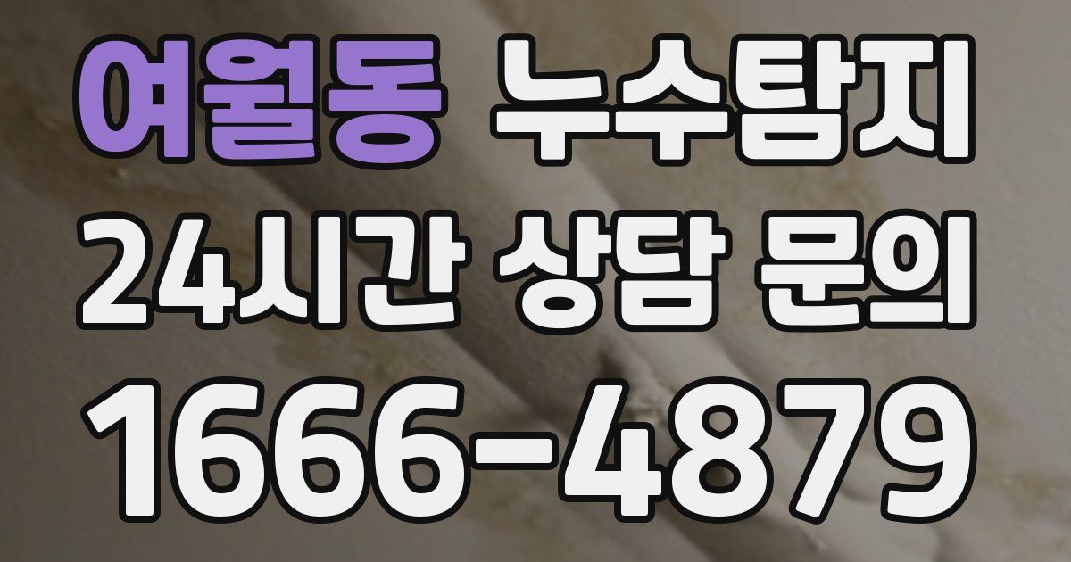 하수구막힘