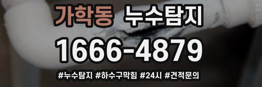 누수닥터 누수탐지