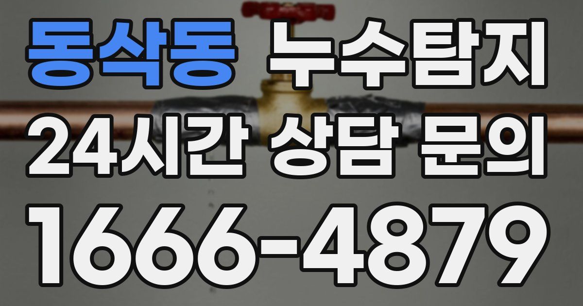 하수구막힘