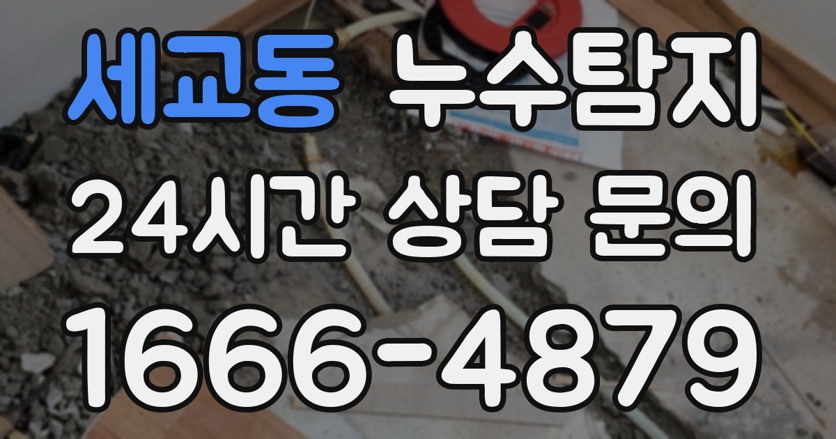 하수구막힘