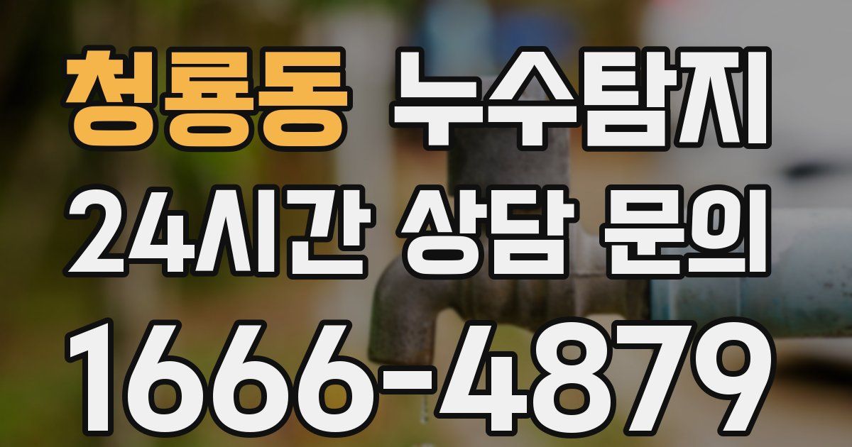 하수구막힘