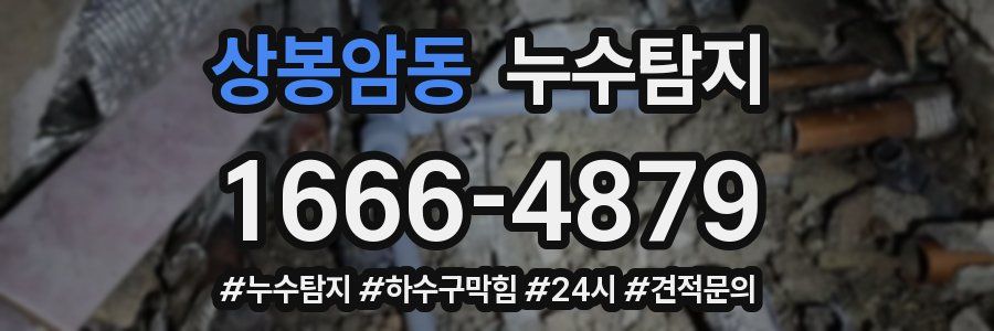 누수닥터 누수탐지