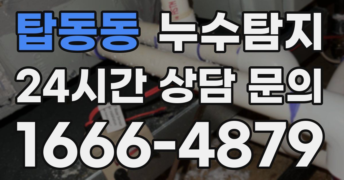 하수구막힘