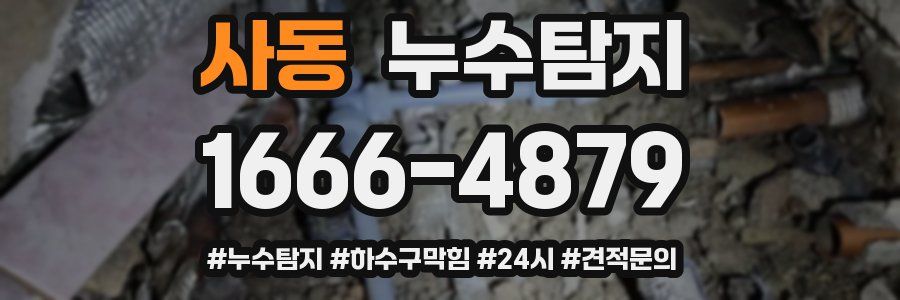 누수닥터 누수탐지