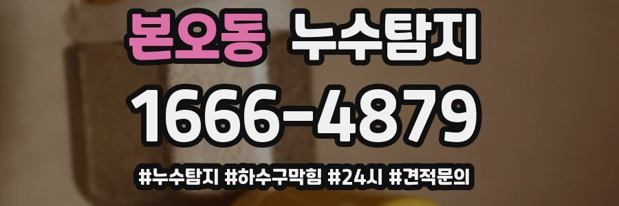 누수닥터 누수탐지