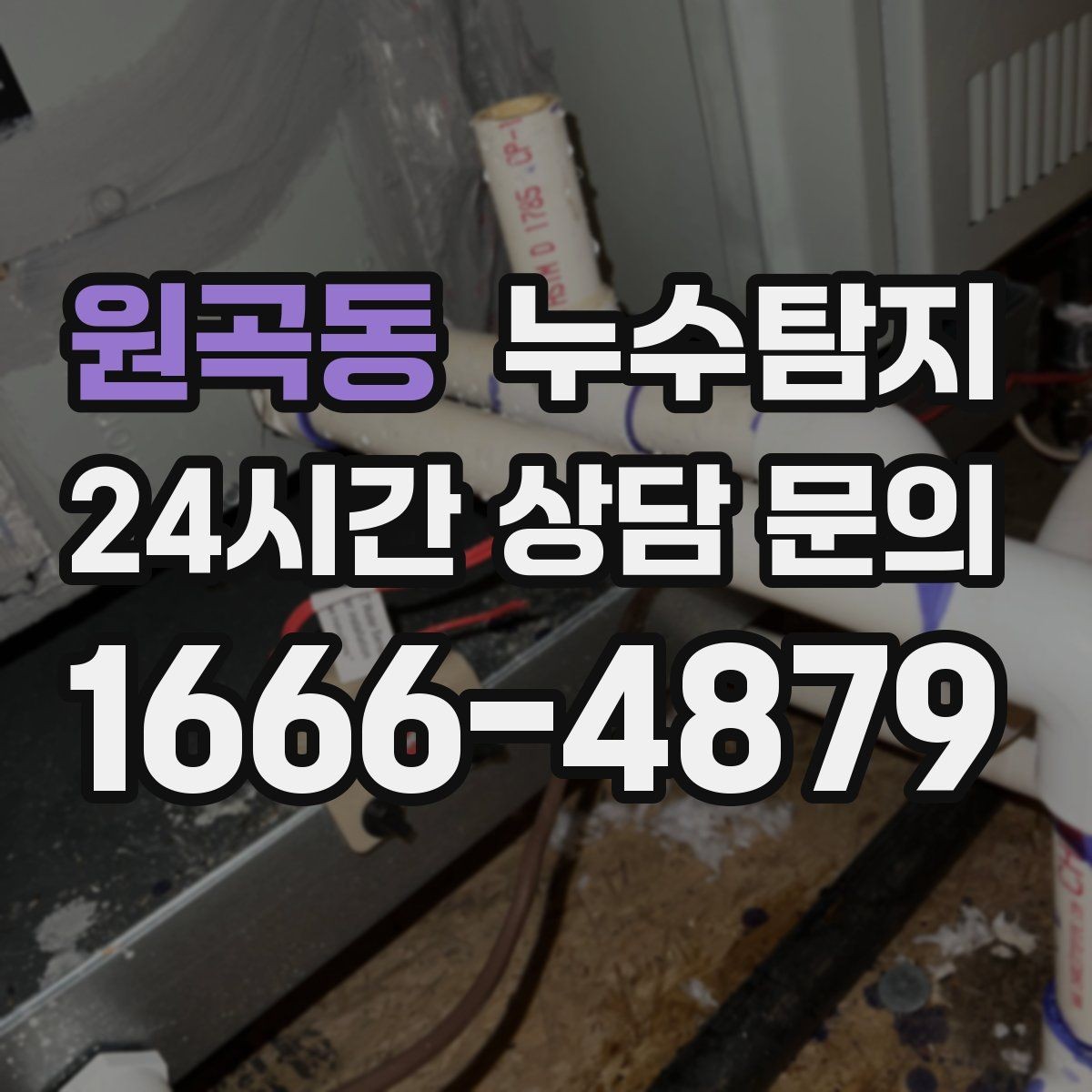 원곡동 누수탐지 학교와 병원 등 공공시설 점검기