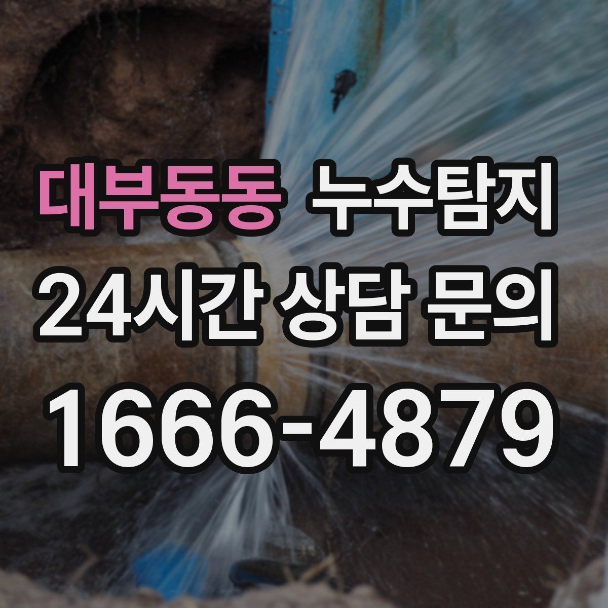 대부동동 누수탐지 주말 점검으로 끝낸 응급 상황