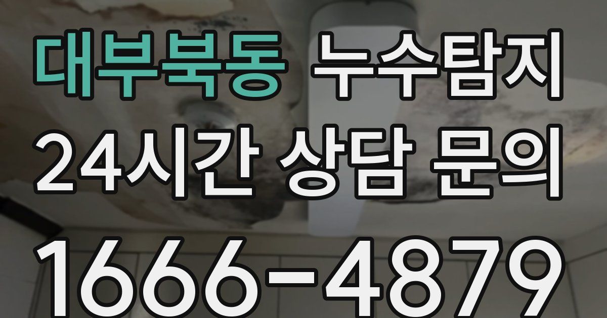 하수구막힘