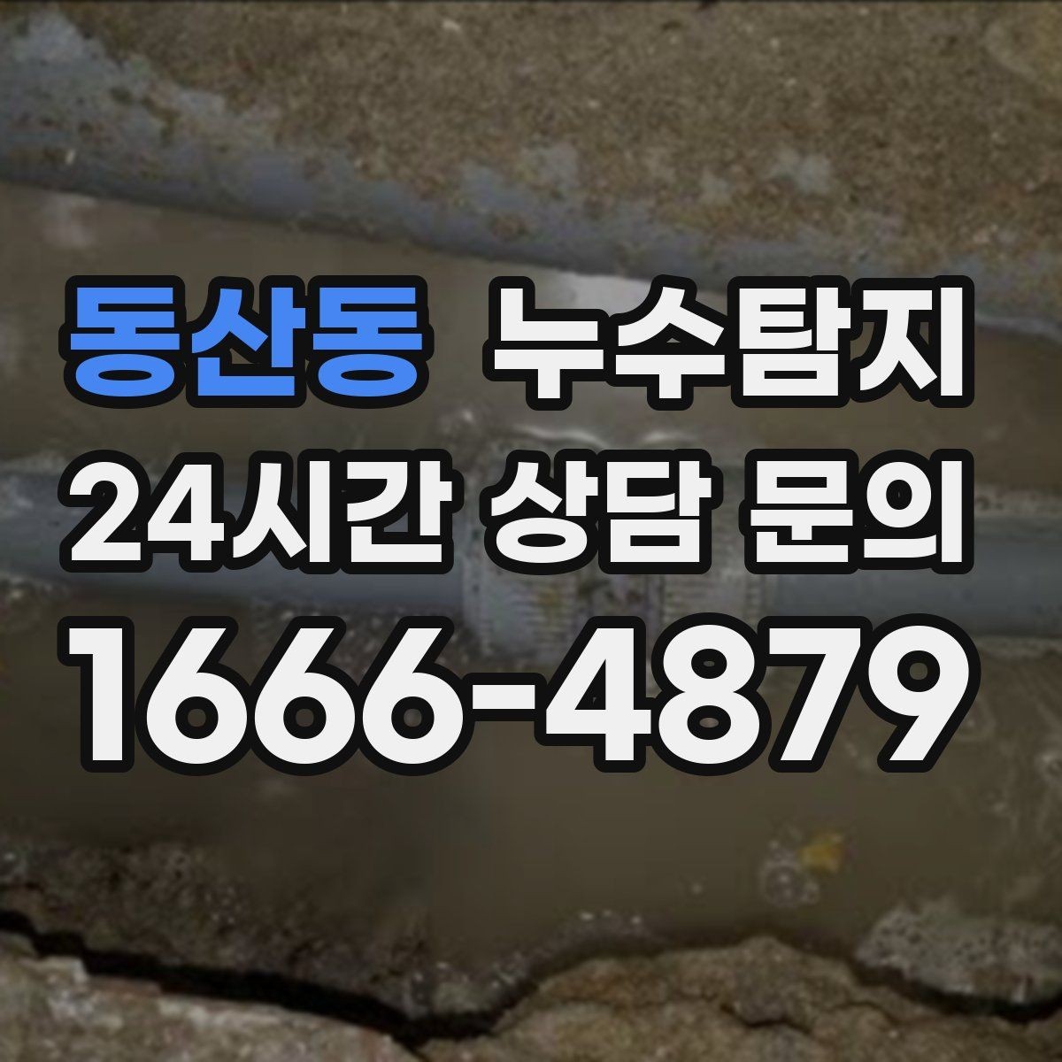 동산동 누수탐지 내시경 점검으로 본 배관 상태