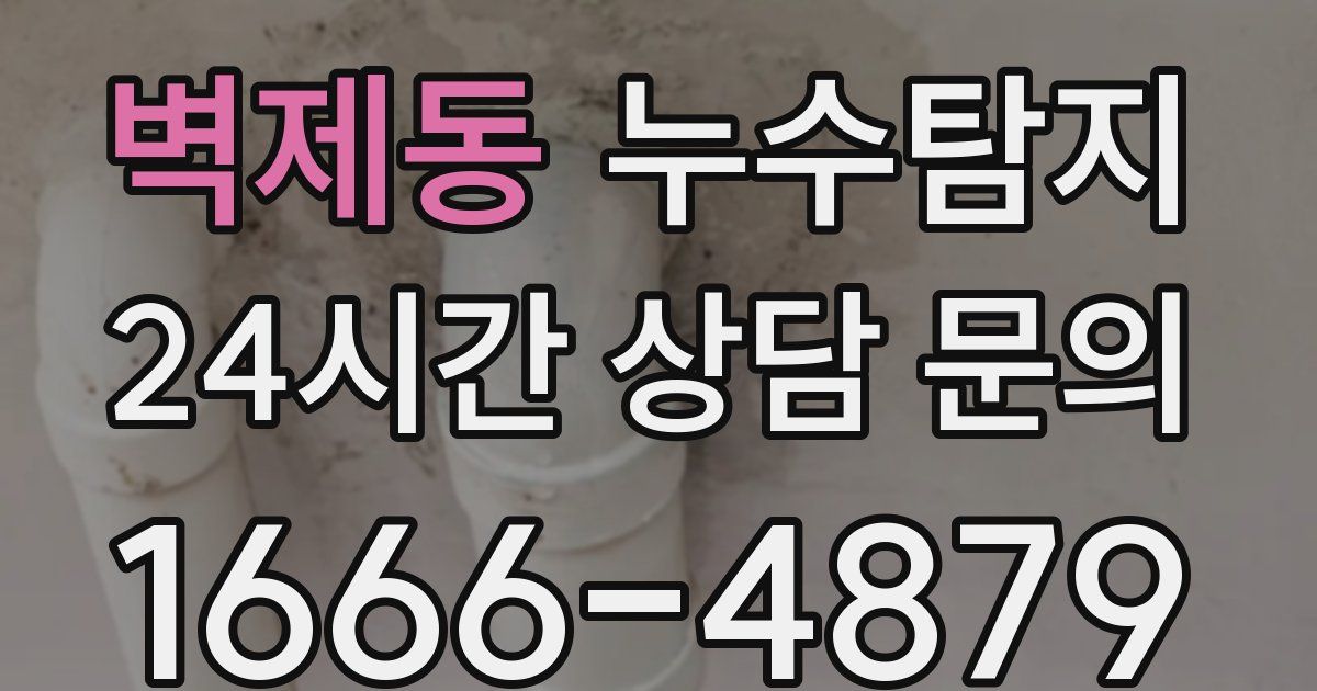 하수구막힘