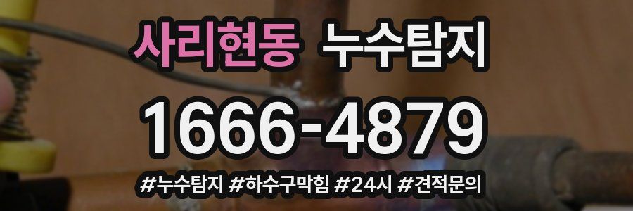누수닥터 누수탐지